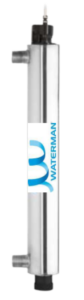 UV aggregat chromefärgat med Waterman logotyp